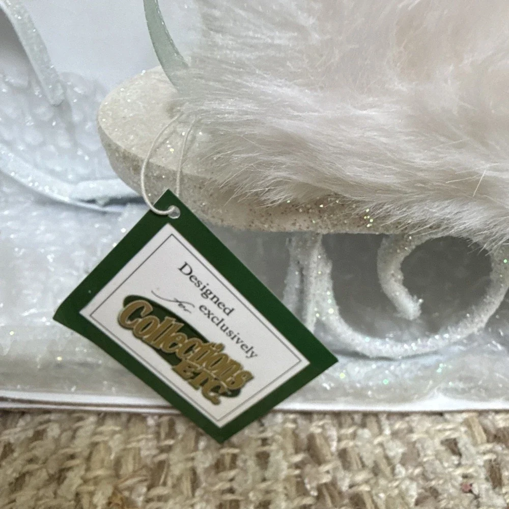Heritage Signature Collection Winter Baby Porcelain Doll + Sleigh 8in MPN 80015